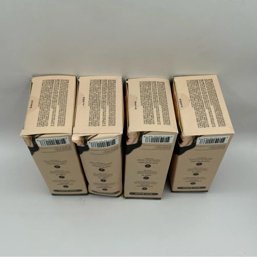 4X Hims Under Cover Hair Color & Conditioner Rich Black 5 fl oz New